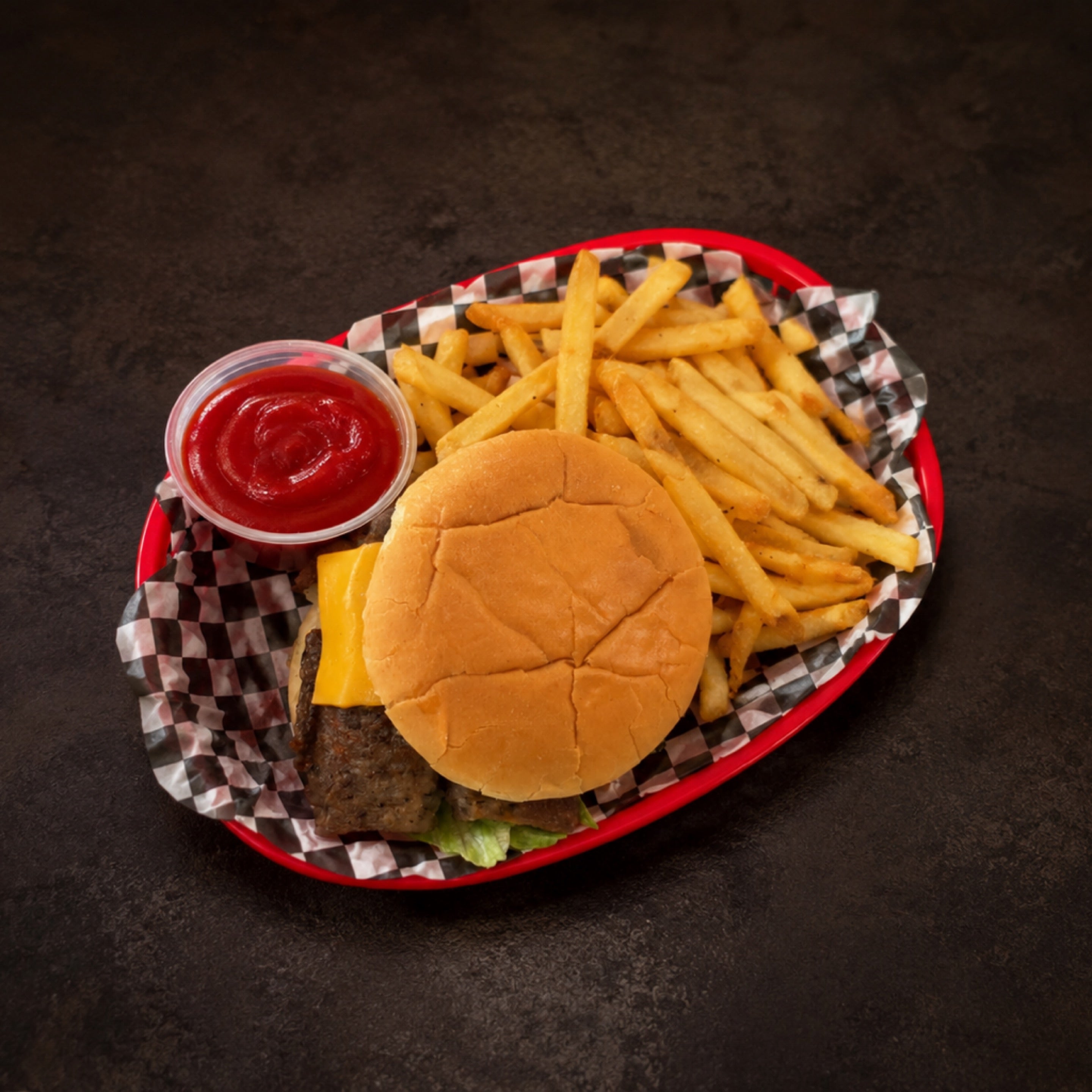 Mini Gyro Burger w/ Fries