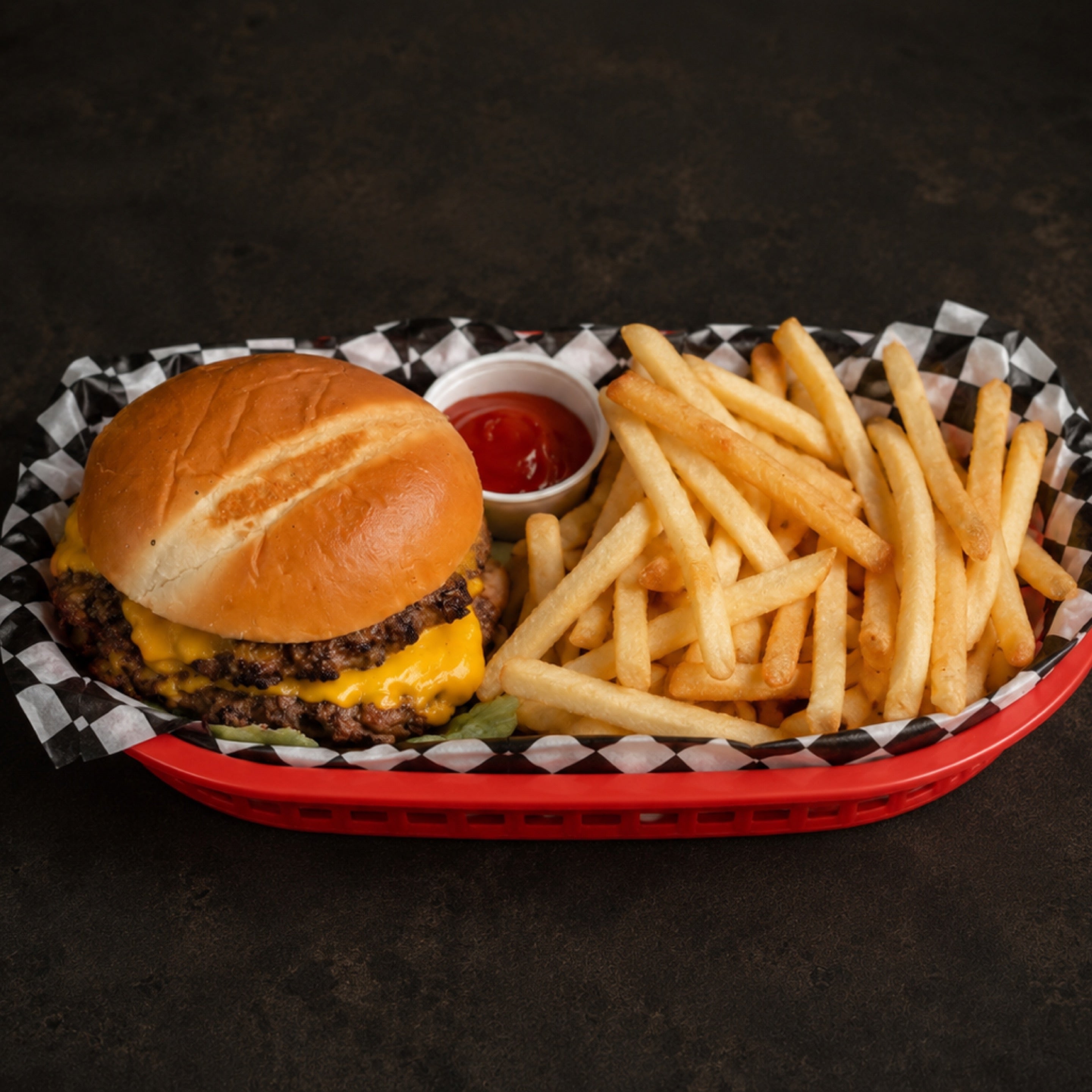 Double Cheeseburger w/ Fries